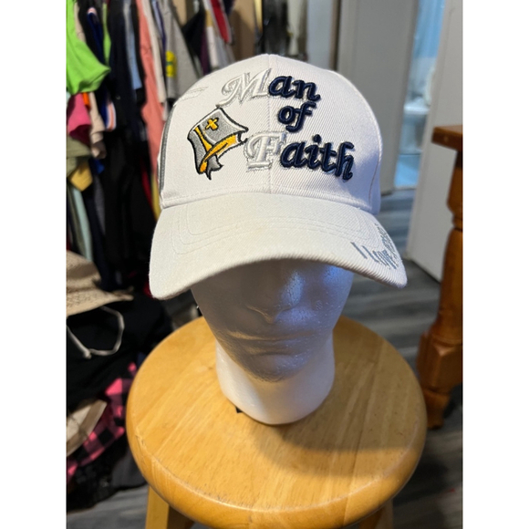 Men's Unbranded Hat One Size White Jesus Christian - Picture 1 of 7